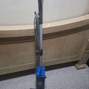 Bissell Upright Steam Mop in Blue and Gray